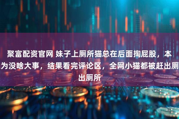 聚富配资官网 妹子上厕所猫总在后面掏屁股，本以为没啥大事，结果看完评论区，全网小猫都被赶出厕所